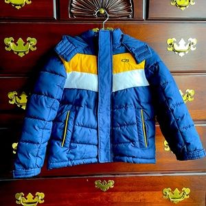 Boys winter coat size 4T, navy